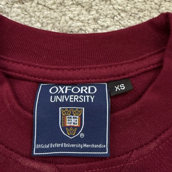 Oxford University Maroon Sweater - Picture 3 of 3